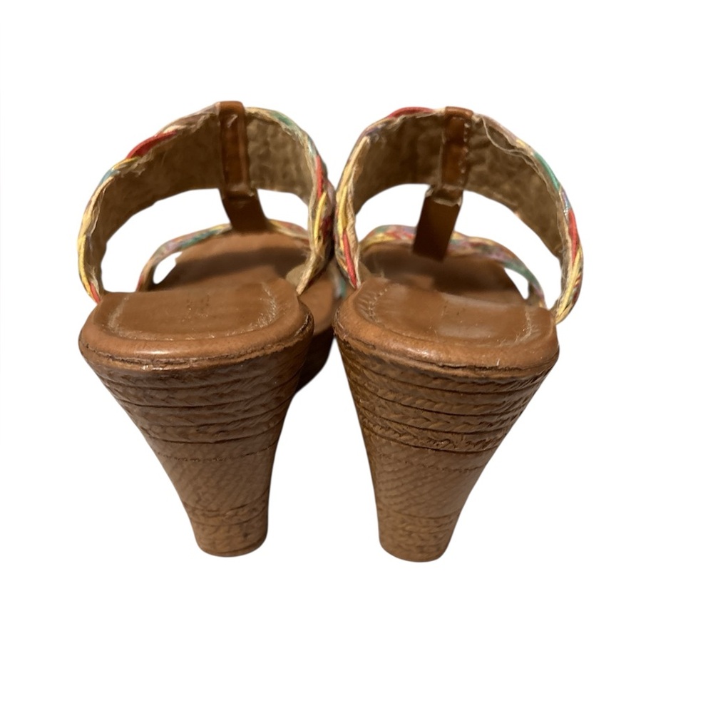 Madeline Stuart Multicolor Wedge Sandals - Picture 3 of 11